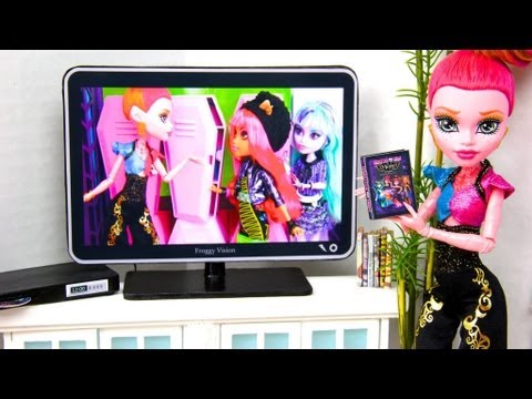 ساخت تلویزیون صفحه‌ی تخت برای عروسک با پخش‌کننده دی‌وی‌دی: مخصوص مونستر های 13 آرزو