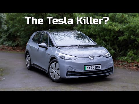 پوستر Volkswagen ID.3 review 2023 The best electric hatchback?...
