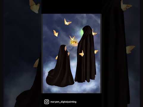 پوستر مراحل یک نقاشی خیلی متفاوت 😍 حسم به این نقاشی فوق العاده...
