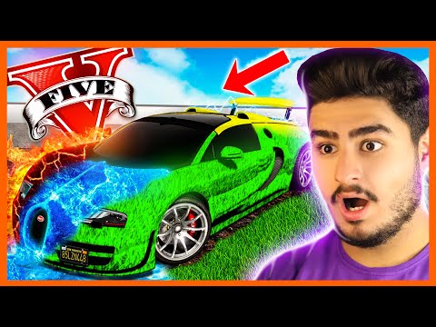 پوستر از این ماشین داخل جی تی ای فقط یدونه وجود داره😱قوی ترین بود
