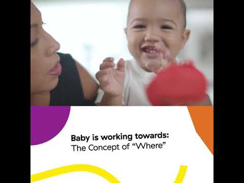 پوستر راهنمای بازی فضای حسی برای نوزادان اینشتین 9 ماه به بالا