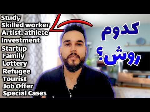 پوستر با این چهار قدم ساده طی یک ماه، نصف مسیر مهاجرت رو طی کن...