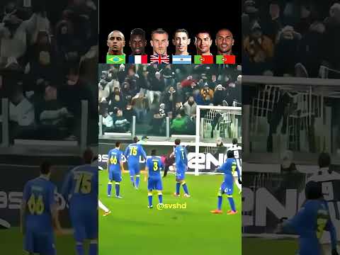 رنالدو در برابر کواریسما در برابر روبرتو کارلوس در برابر دی‌ماریا در برابر بیل | چالش تریولا