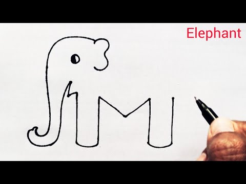 پوستر آموزش نقاشی فیل برای مبتدیان راهنمای گام‌به‌گام برای نقاشی...