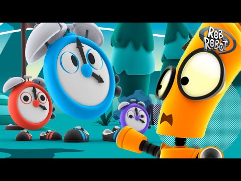 پوستر Oribt Learns How to Tell the Time! ⏰ Rob The Robot...