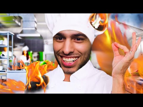 پوستر یک روز آشپزی با سعید راف بزرگ 👌😂آشپزخونه رو ترکوندم