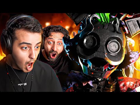 پوستر از روکسی ترسناک تر وجود نداره 😂 FNAF Security Breach RUIN...