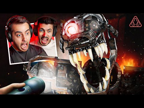 پوستر فرشاد بیشتر از بازی منو ترسوند 😂 FNAF Security Breach RUIN...