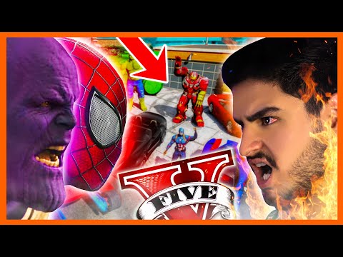 پوستر 💎🔥 من هر قهرمان را در جی‌تی‌ای دزدیدم!