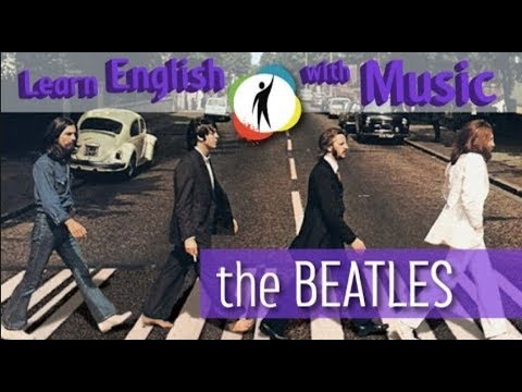 پوستر Learn English with MUSIC- The Beatles Let it Be