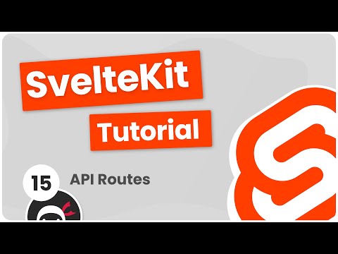 پوستر آموزش کامل و سریع SvelteKit - قسمت 15 مسیرهای API