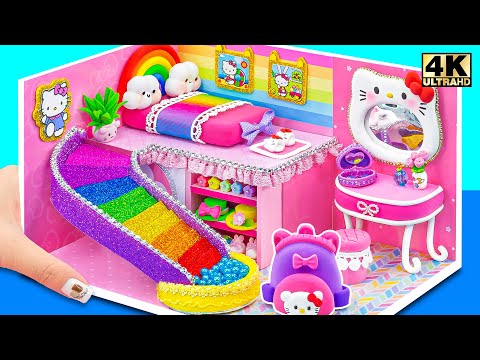 پوستر خانه کوچک خودساخته ❤️ چگونگی ساخت خانه صورتی برای همستر با...