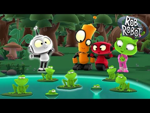 پوستر Robs Froggy Day Care! 🐸 Rob The Robot Preschool Learning