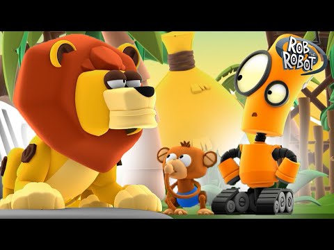 پوستر Orbit Isnt Roaring With Laughter! 🦁 Rob The Robot...