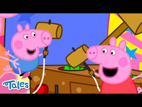پوستر Peppa and George At The Arcade 🕹 Peppa Pig Tales