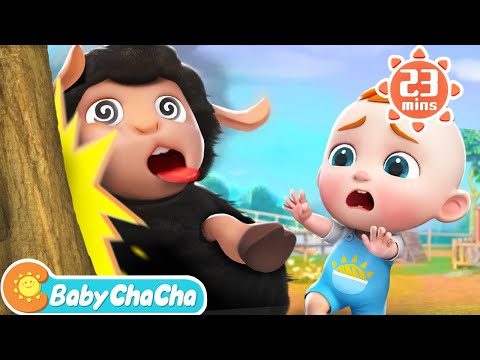 پوستر گوسفند سیاه Baa Baa آهنگ حیوانات مزرعه