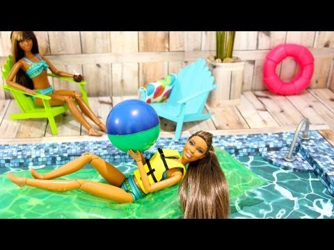 پوستر ساخت استخر شنا برای عروسک - هنرهای ساخت عروسک