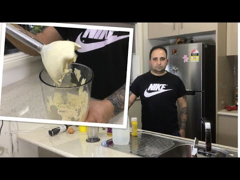 پوستر آموزش سس مایؤنز مهرام بهترین طعم سس برای ألویه