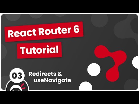 پوستر آموزش React Router 6 - قسمت سوم هدایت‌ها و استفاده از...