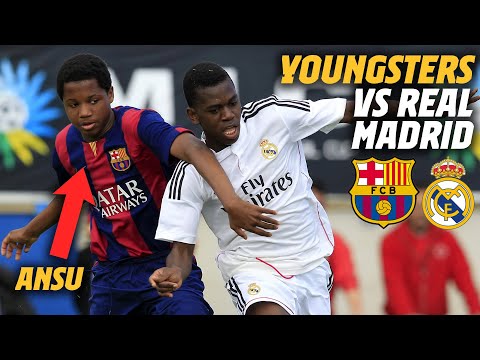 پوستر جوانان مقابل رئال مادرید آنسو، گاوی، اریک... 🚨