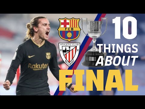 پوستر 10 چیز درباره فینال کوپا دل ری تیم آتلتیک کلاب و بارسلونا...