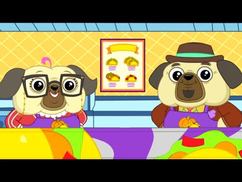 پوستر تاکریا مادربزرگ و گوردی چیپ و پوتیتو انیمیشن برای کودکان...