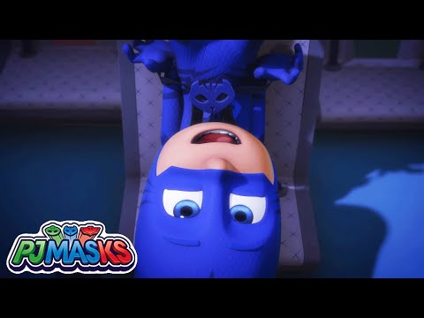 پوستر کت بوی در برابر ربات گربه 🌟 ماسک‌های پی‌جی 🌟 فصل ۱ قسمت...