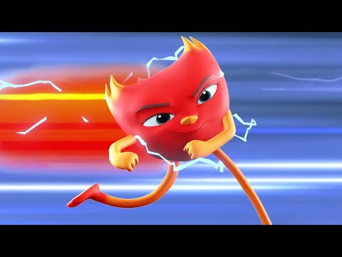 پوستر ویدیو کارتونی خنده‌دار از اسپیدستر برای کودکان