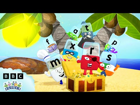 پوستر Alphablocks Beach Adventure Learn to Read...