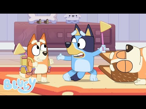 پوستر عجله در اطراف با Bluey