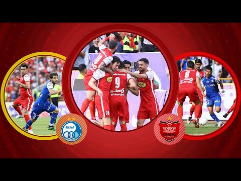 پوستر گزارش فوتبال 360 از برتری پرسپولیس در دربی