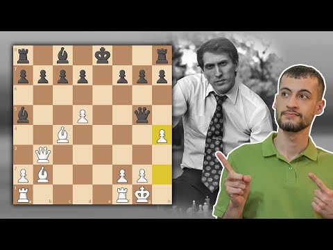 پوستر شگفت‌انگیزترین برد بابی فیشر در ۱۷ حرکت مقابل روبین فاین