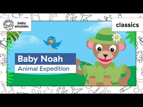 پوستر کودکان کوچک حیوانات جدید را یاد می‌گیرند کشتی نوح یادگیری...