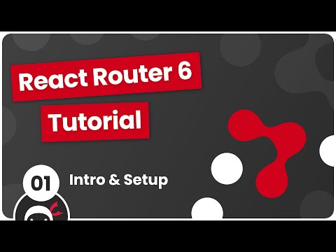 پوستر آموزش React Router 6 - قسمت ۱ معرفی و پروژه ابتدایی