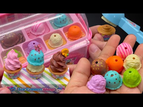 پوستر لذت بردن ۱۶ دقیقه با باز کردن مجموعه زیبای مینی بستنی صورتی...