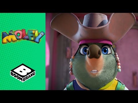 پوستر بهترین لحظات لباس‌پوشی مولی بومرنگ انگلستان