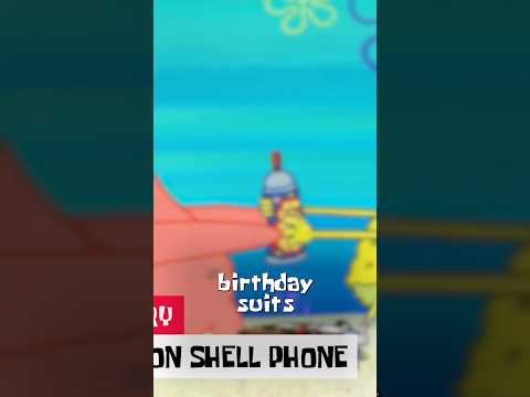 پوستر باب اسفنجی و پاتریک در جشن تولد، چه دعوایی!