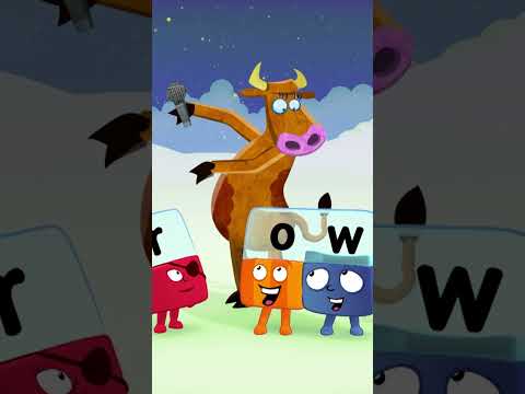 پوستر Shorts Long Vowel Sounds - OW Phonics For Kids - Learn To...