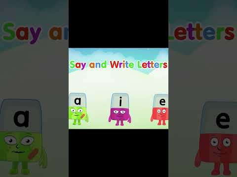 پوستر shorts Meet Alphablock C Letters names, Phonics and how to...