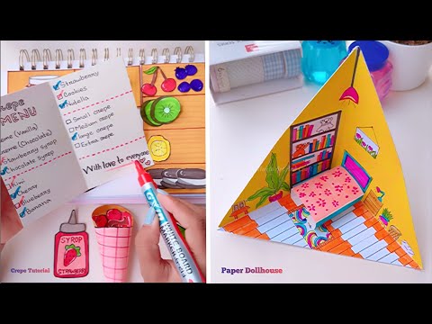 پوستر هنر کاغذی آسان خودساخته ایده‌های هنر کاغذی برای زمانی که...