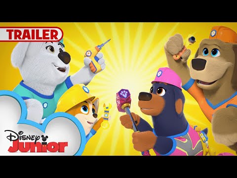 پوستر تریلر رسمی سری جدید پاپستراکشن 🚧 disneyjunior