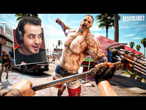 پوستر Dead Island 2 🌴 زامبی کشی تو کالیفرنیا! عالیه