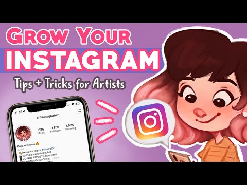 [قسمت ۱] چگونه اینستاگرام خود را رشد دهید 📱🎨 | نکات + حرفه‌ای برای هنرمندان