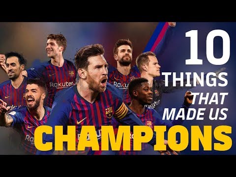 پوستر ۱۰ چیز که ما را قهرمان لالیگا کرد