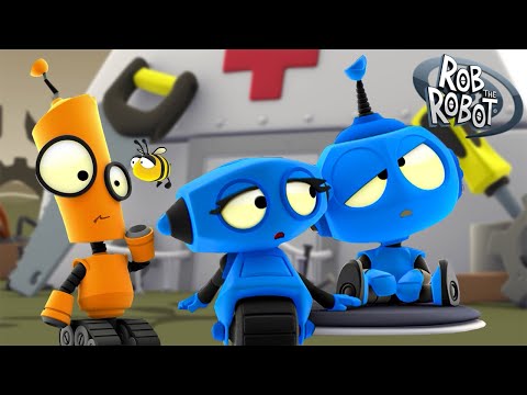 پوستر Rob Caught a Bug in Space! 🪐 Rob The Robot Preschool...
