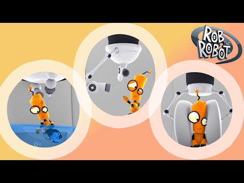 پوستر اربیت در سیاره اسکراباد پاک می‌شود! 🫧🧼 راب ربات آموزش...