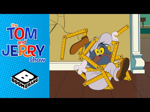 پوستر تام، مرد تعمیراتی تام و جری بومرنگ انگلستان