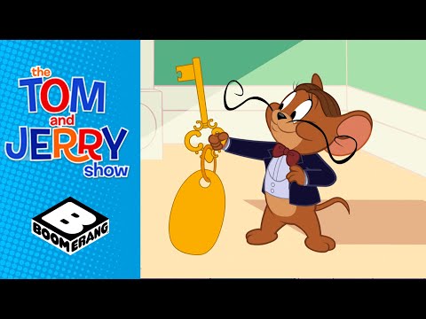 پوستر جری اکنون شاهزاده است! تام و جری بومرنگ انگلستان