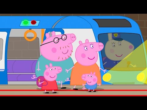 پوستر Peppa Pig Tales 🚇 Peppa Rides The London Underground 🚇...