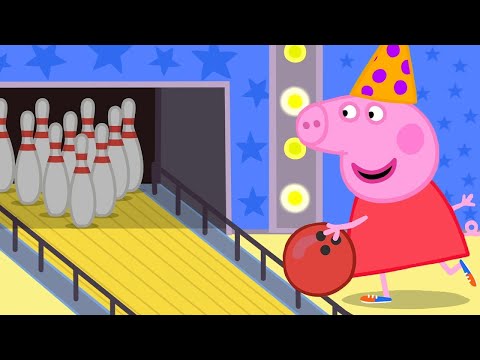پوستر Peppa Pig Tales 🎳 The Bowling Birthday Party 🎈 BRAND NEW...